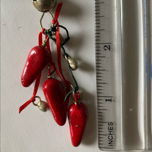 Necklace red chili peppers pendant - Picture 6 of 8